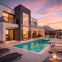 Villa Just be Happy by Trawelltopia | (Whirl-) Pool, WiFi