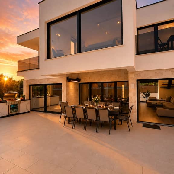Modern Sea View Villa "Just Be Alive" with Private Pool, Jacuzzi & Gym, WiFi – Near Beach (Split/Trogir) - Image 2