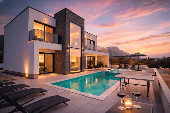 Villa Just be Happy by Trawelltopia | (Whirl-) Pool, WiFi